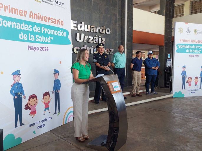 El Ayuntamiento de Mérida fortalece el tejido social con actividades preventivas y de seguridad en la comunidad escolar.