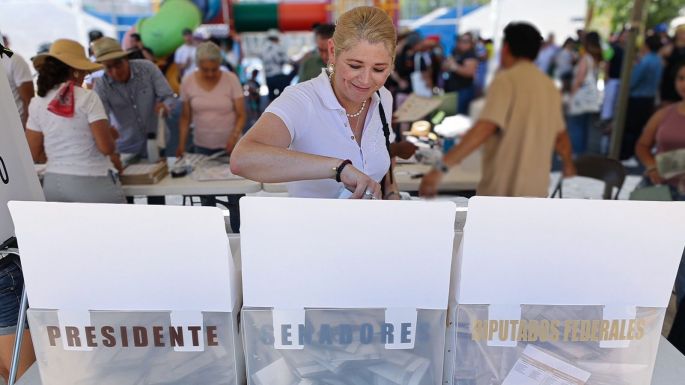 Verónica Camino resaltó la gran afluencia en las casillas.