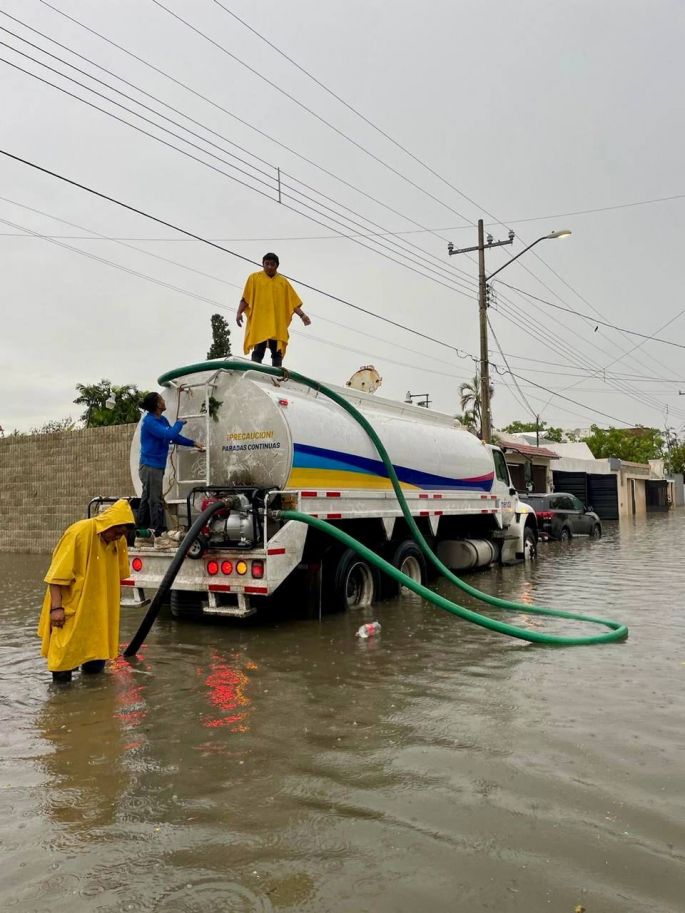 El Ayuntamiento de Mérida atiende con prontitud los reportes ciudadanos en esta temporada de lluvias