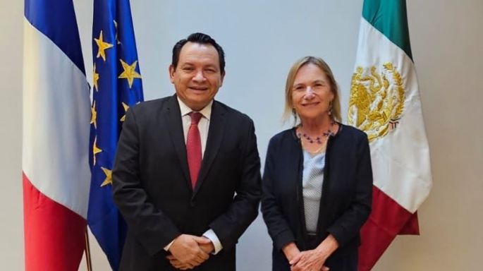 Impulsa Díaz Mena relaciones diplomáticas con Italia y Francia para la atracción de nuevas inversiones