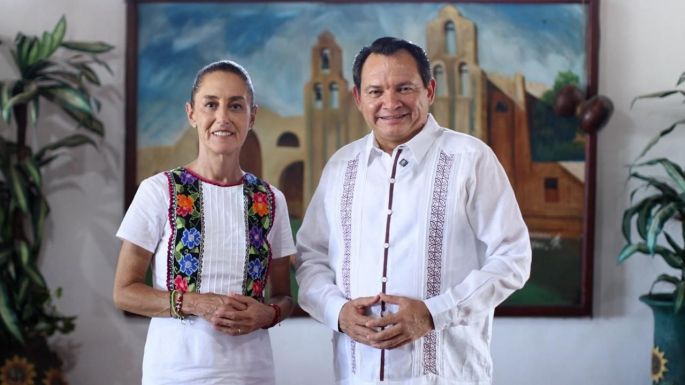Reitera Claudia Sheinbaum su compromiso con Yucatán