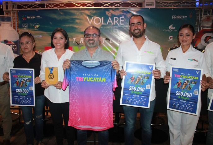 En Septiembre, el triatlón Yucatán 2024