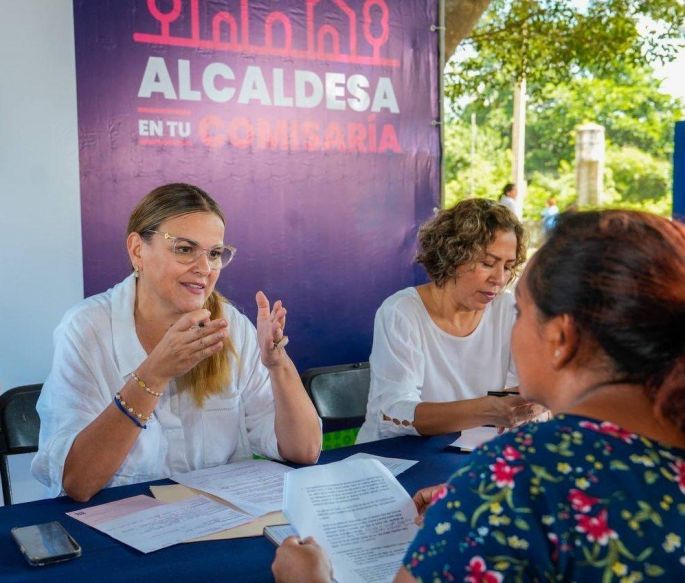 Los que mandan son los ciudadanos: Cecilia Patrón en Dzununcán