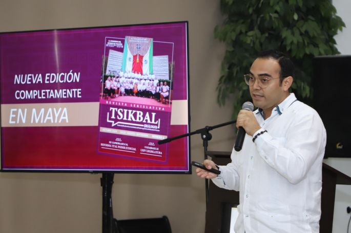 Presentan en el Congreso del Estado de Yucatán la Revista Tsikbal (Diálogo) elaborada por el Instituto de Investigaciones Legislativas