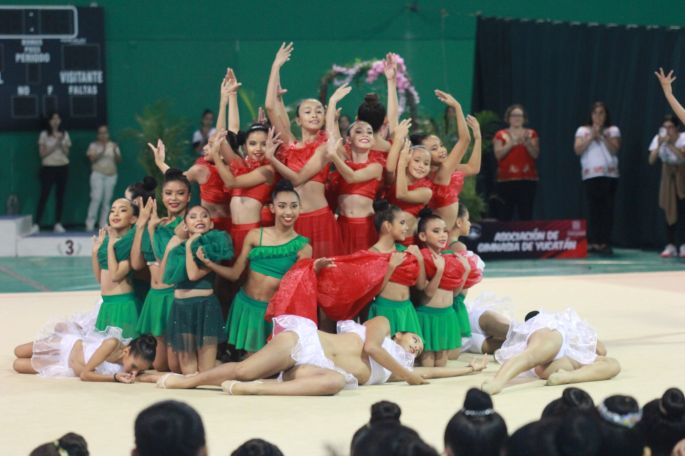 Inauguran Campeonato Nacional de Gimnasia Rítmica 