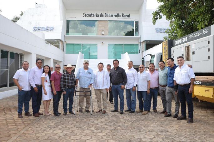 Anuncia el Gobernador Joaquín Díaz Mena refuerzo en acciones para el campo yucateco