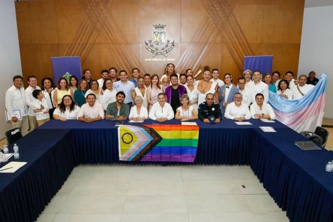 La Alcaldesa Cecilia Patrón Laviada instaló el Consejo Municipal Contra la Discriminación a la Diversidad Sexual del Municipio de Mérida 2024-2027.