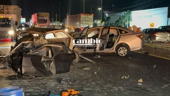 Tragedia en carretera; fallecen 2 personas en la Mérida-Valladolid 