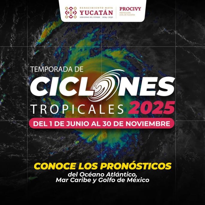 Pronostican temporada de ciclones por arriba del promedio