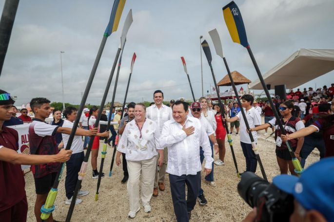 Con renovada pista, Yucatán abre disciplina de remo en la Olimpiada Nacional