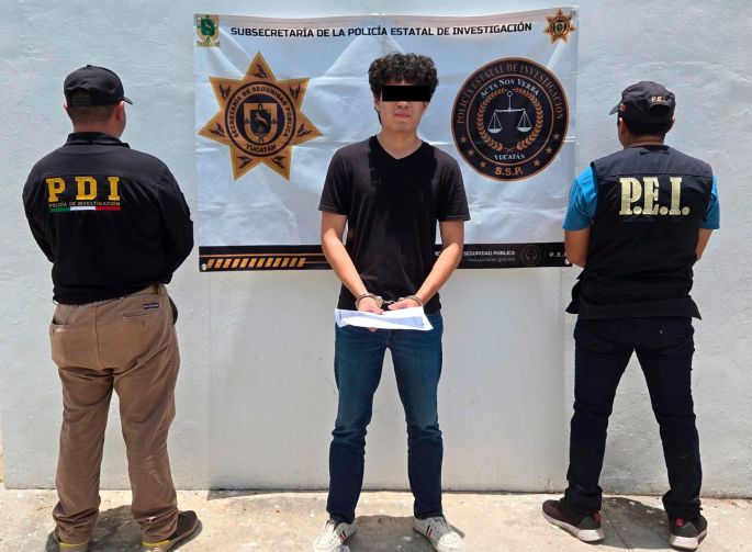 Capturan en Mérida a Arturo Antonio “N”, implicado en violación, violencia familiar y tentativa de feminicidio