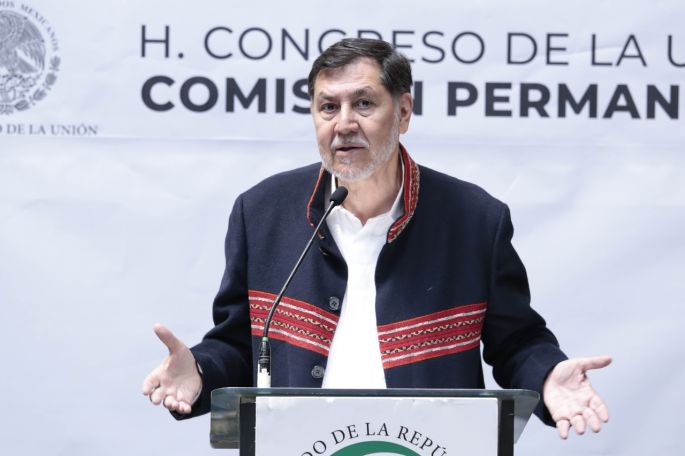 Noroña llama a respetar soberanía e independencia de Venezuela