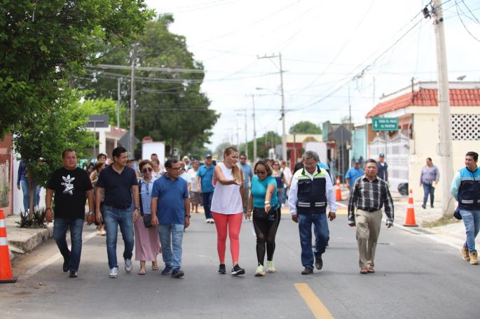 Llegaremos a los 100 kilómetros de calles repavimentadas y nuevas: Cecilia Patrón