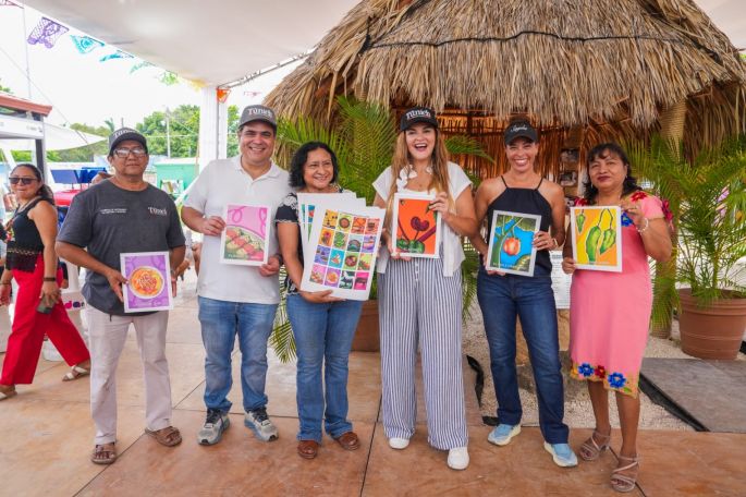 Destaca Cecilia Patrón la derrama económica para participantes de la Feria Tunich