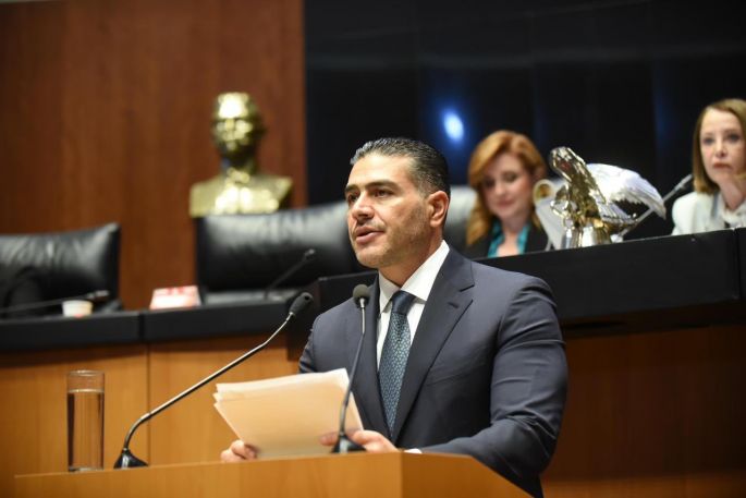 Comparece Omar García Harfuch en el Senado, en el marco de la glosa del Primer Informe de Gobierno