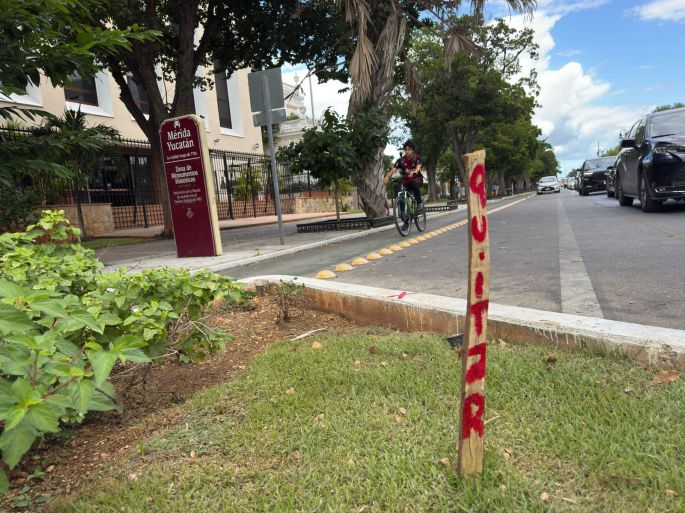 Jardineras de Paseo de Montejo: tensión entre turismo, movilidad y espacio público