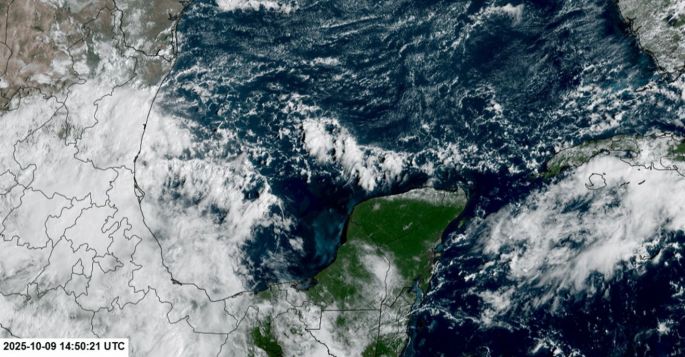 Primer frente frío en Yucatán