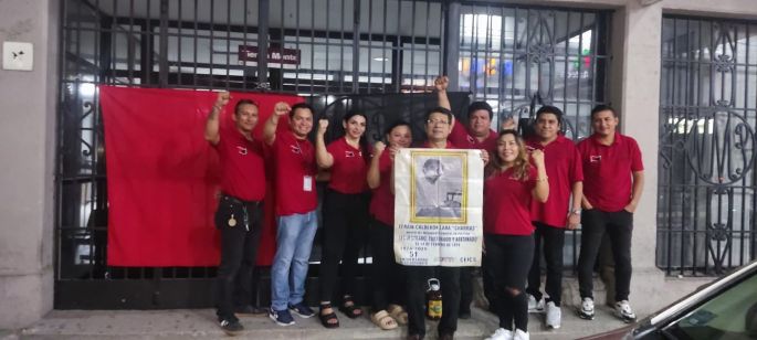 Trabajadores del Monte de Piedad en Mérida se suman a la huelga nacional por violaciones a su contrato colectivo