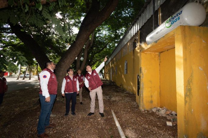 Refuerza Gobierno del Estado protocolos de protección civil en la Feria Xmatkuil 2025