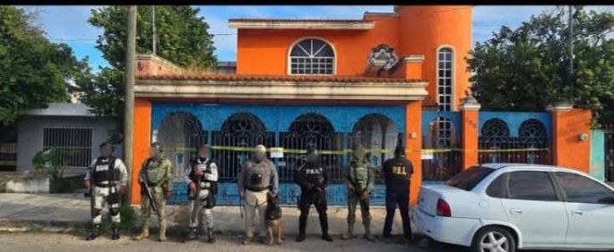 Cateo antinarcóticos en la Colonia Sam Damián; hay 5 detenidos 