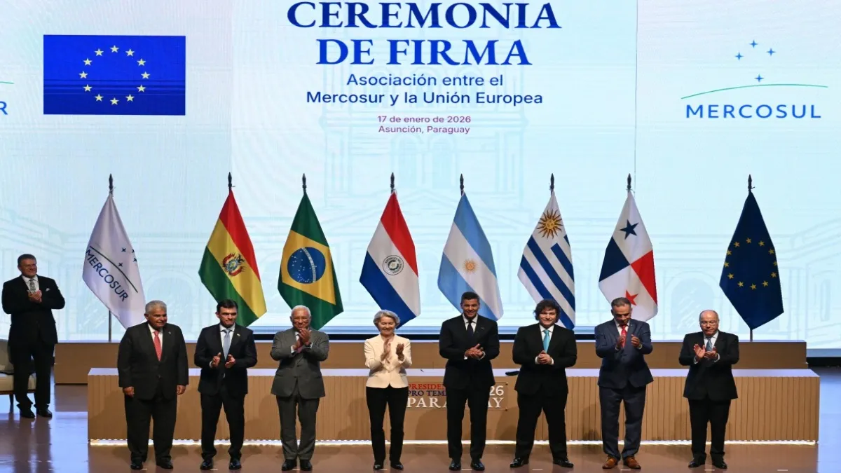 Unión Europea y Mercosur sellan un histórico tratado de libre comercio tras más de 25 años de negociaciones