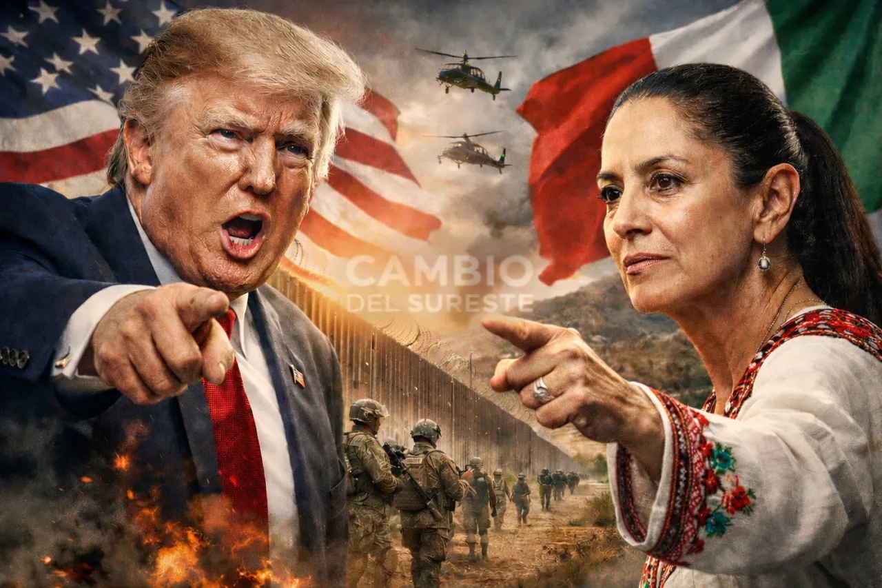 Trump lanza nueva amenaza y Sheinbaum responde con firmeza