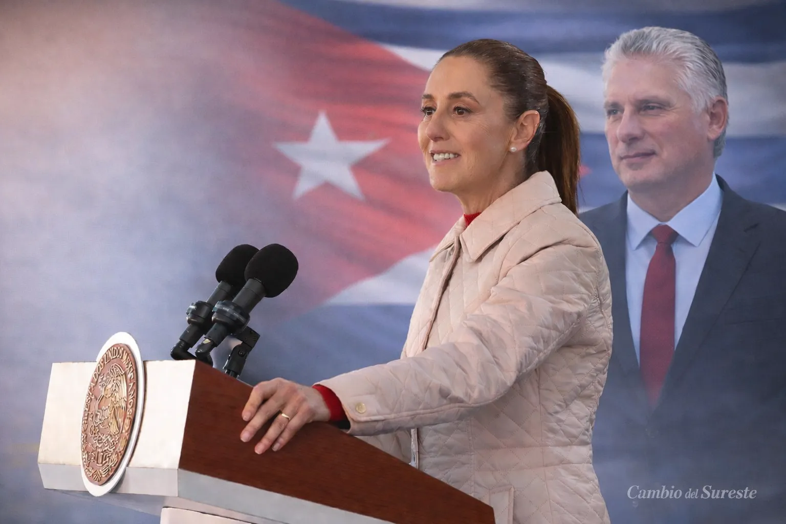 Sheinbaum confirma apoyo humanitario a Cuba