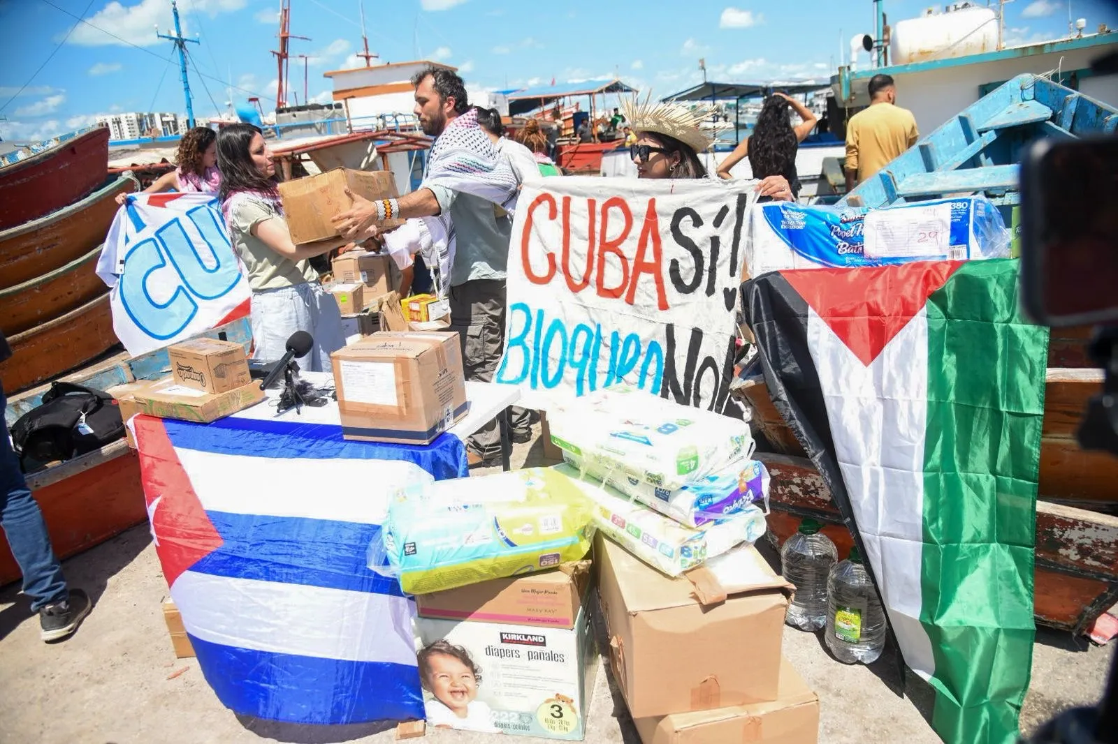 Yucatán se moviliza: sale ayuda humanitaria rumbo a Cuba