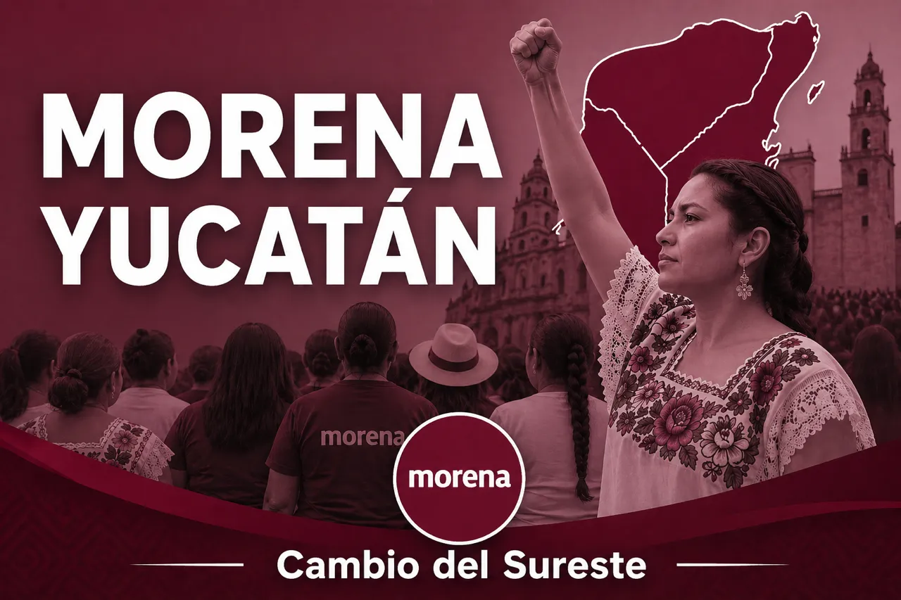 En Morena Yucatán, la fuerza de la transformación radica en las mujeres