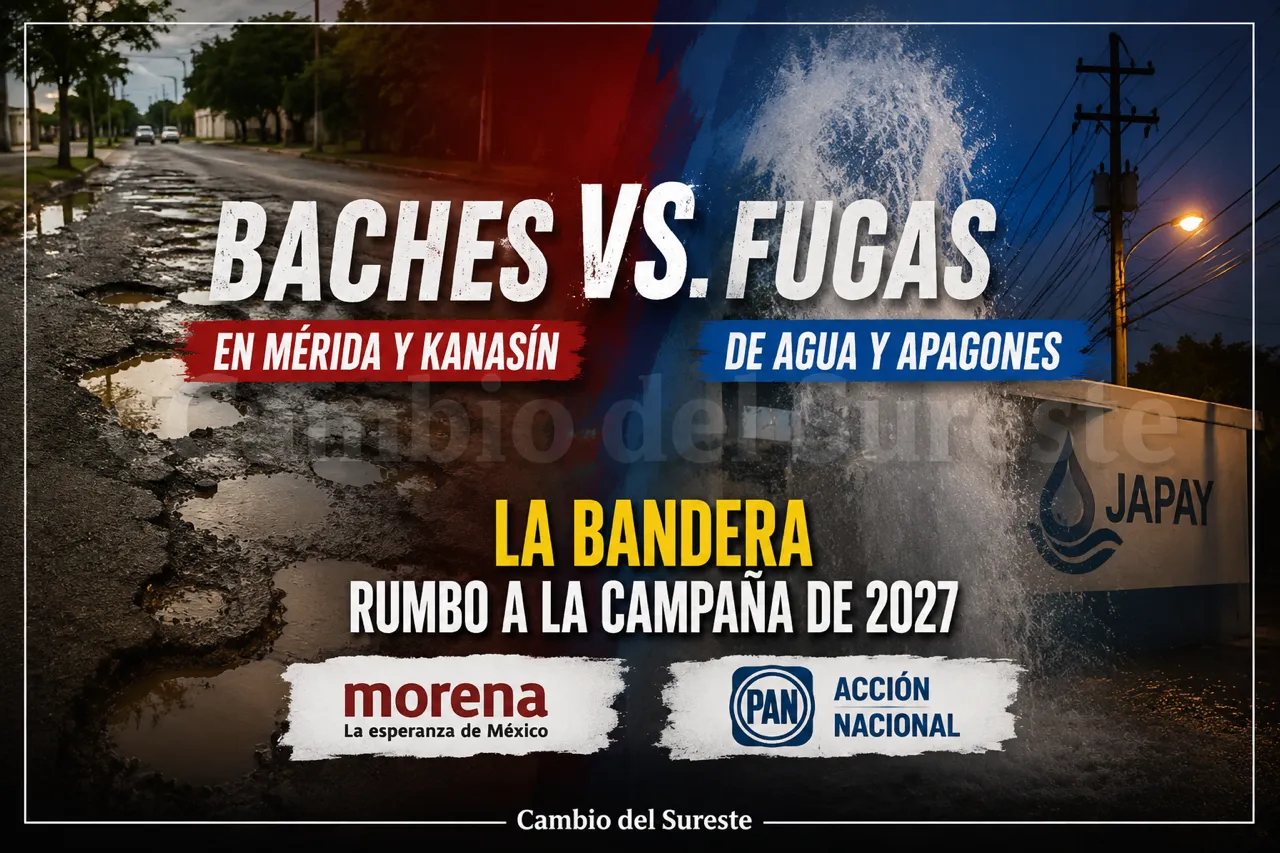 Baches vs. fugas: la bandera de la campaña 2027 ya está en marcha