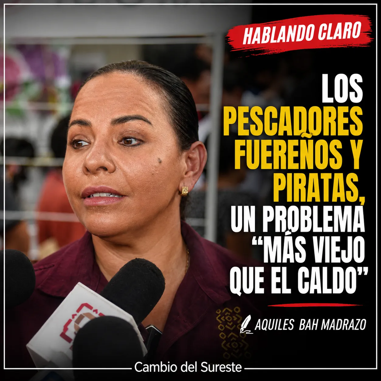 Los pescadores fuereños y piratas, un problema “más viejo que el caldo”