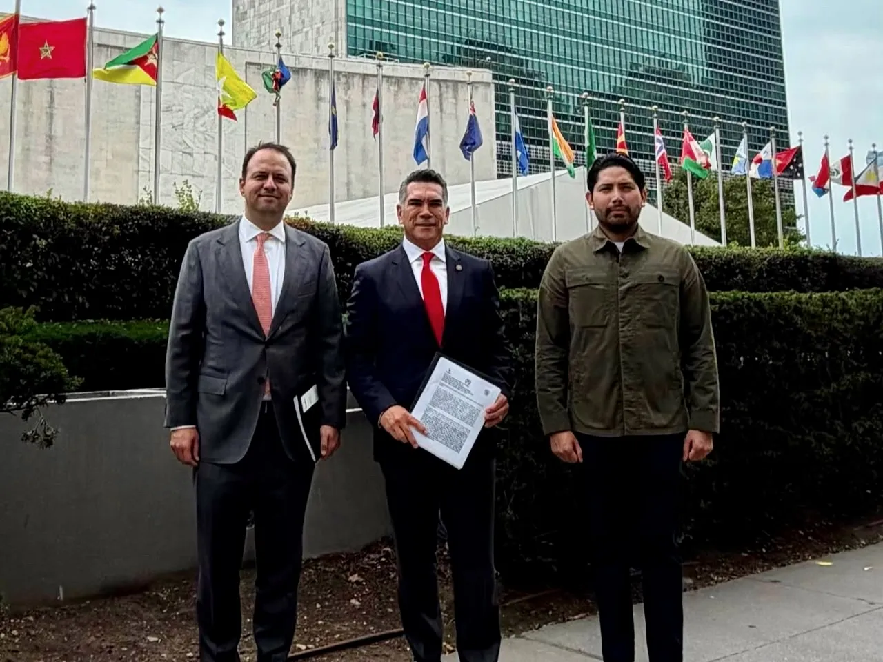 Alejandro Moreno denuncia ante la ONU al gobierno de Morena por presuntas violaciones a derechos civiles y políticos