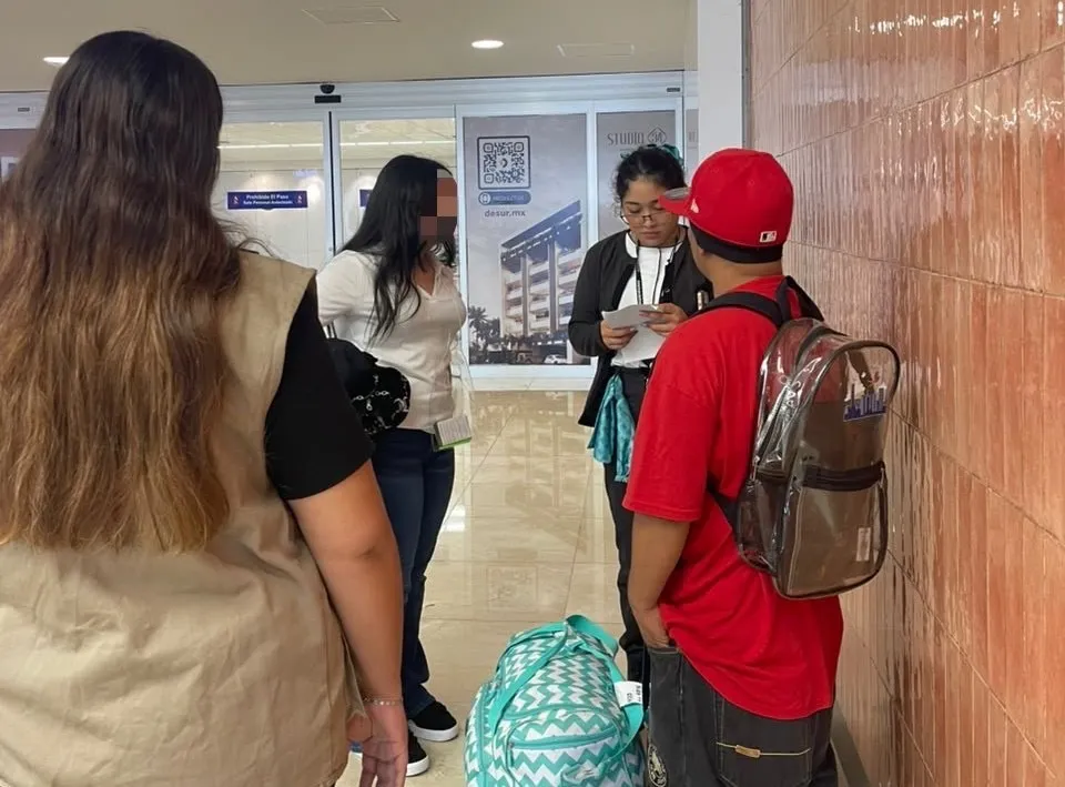 Después de cuatro meses, padre e hija vuelven a abrazarse en Yucatán