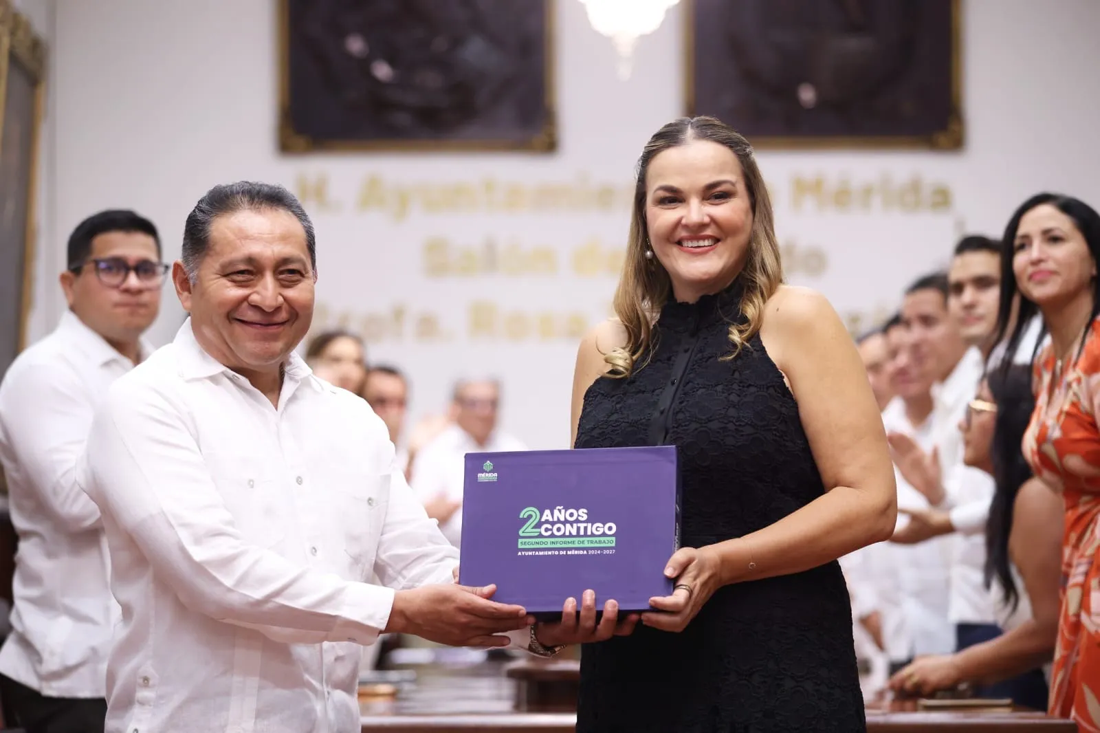 “Nada de esto es obra de una sola persona”: Cecilia Patrón presenta su Segundo Informe