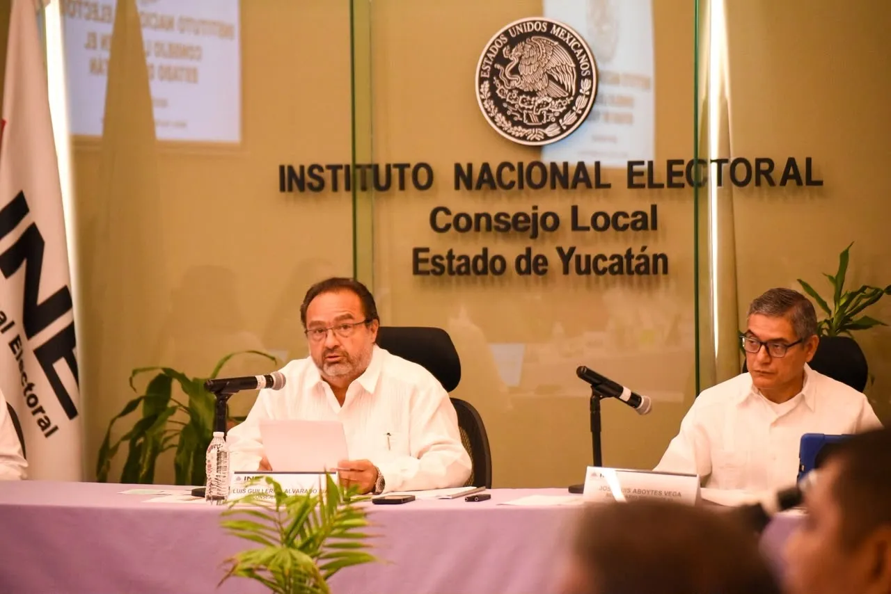 Llama INE a construir un proceso electoral ejemplar en Yucatán