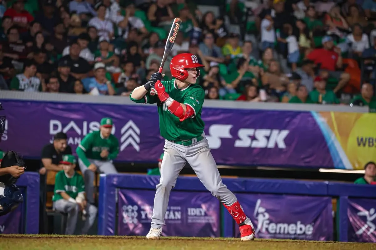 ¡Espectacular regreso de México para vencer en extra innings a Estados Unidos en la Copa Mundial U-15!