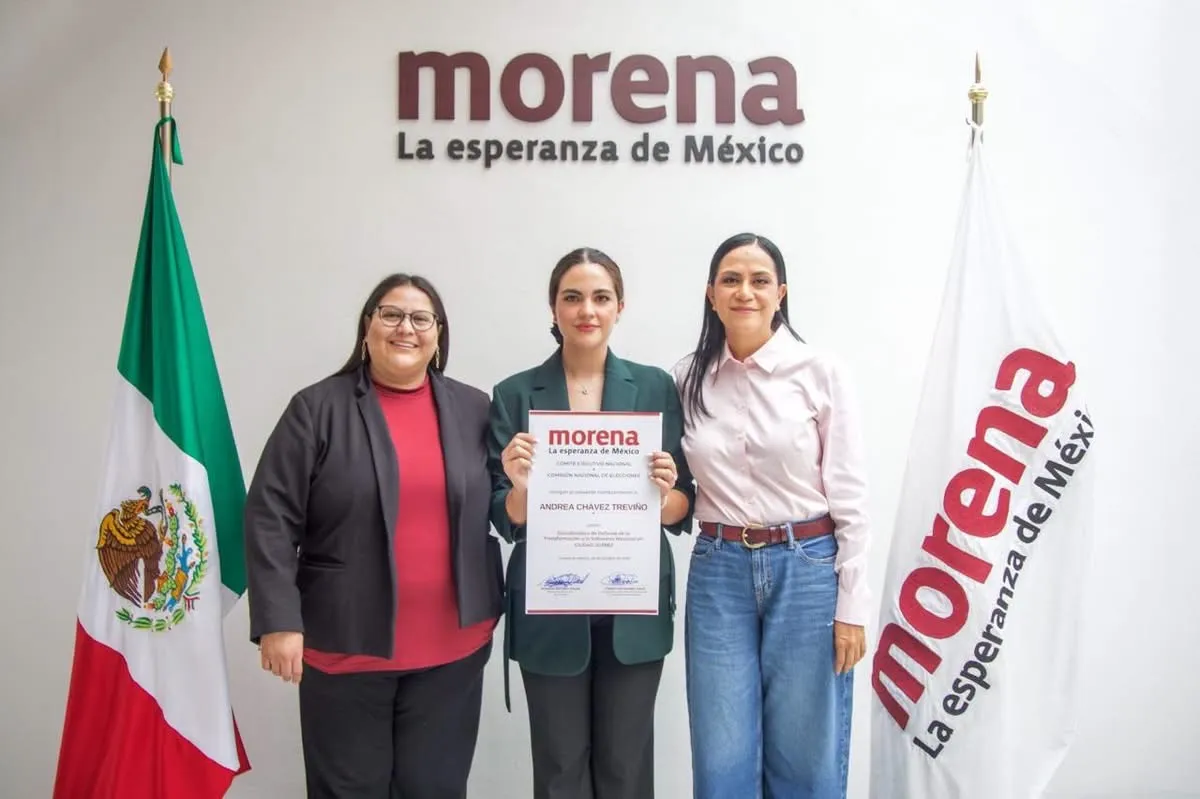 Andrea Chávez asume coordinación de Morena en Ciudad Juárez